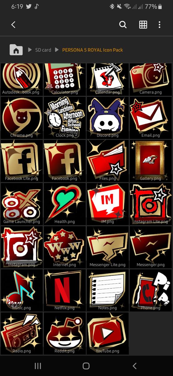 Detail Persona 5 Theme Android Nomer 31