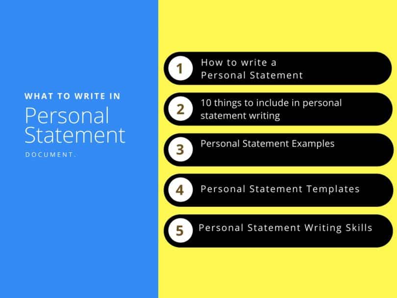 Detail Personal Statement Contoh Nomer 55