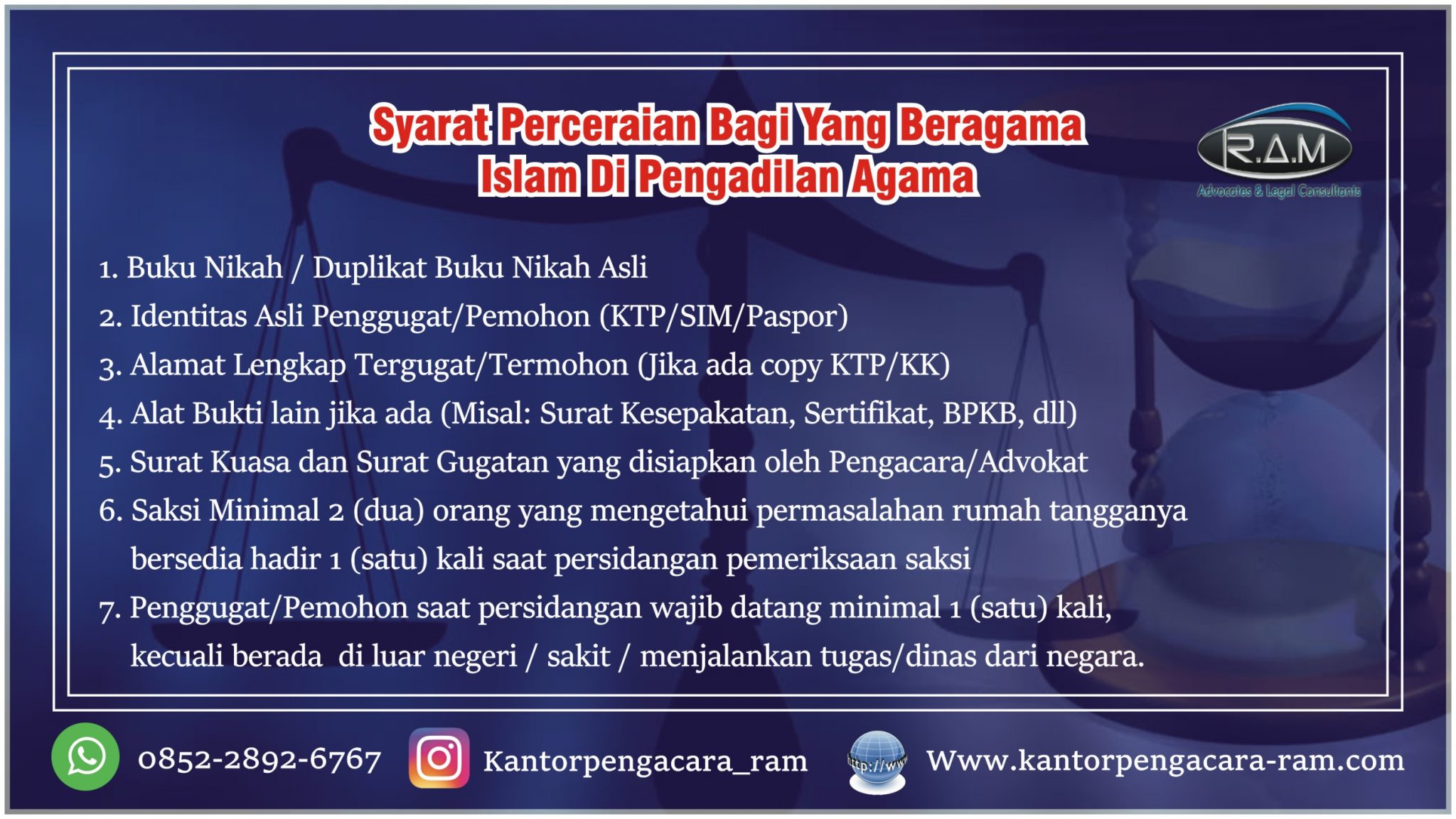 Detail Persyaratan Surat Cerai Nomer 19