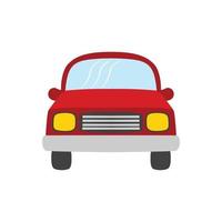 Car Front View Vector - KibrisPDR