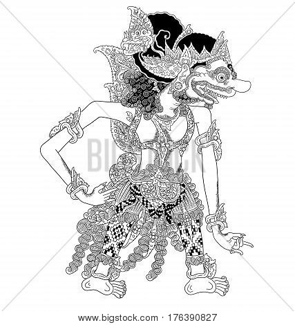 Detail Desain Wayang Kulit Nomer 53