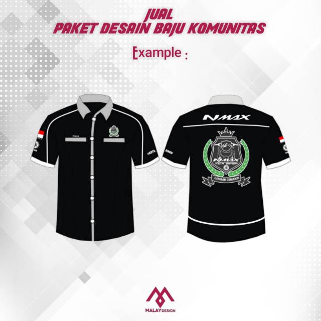 Detail Desain Wearpack Komunitas Nomer 16