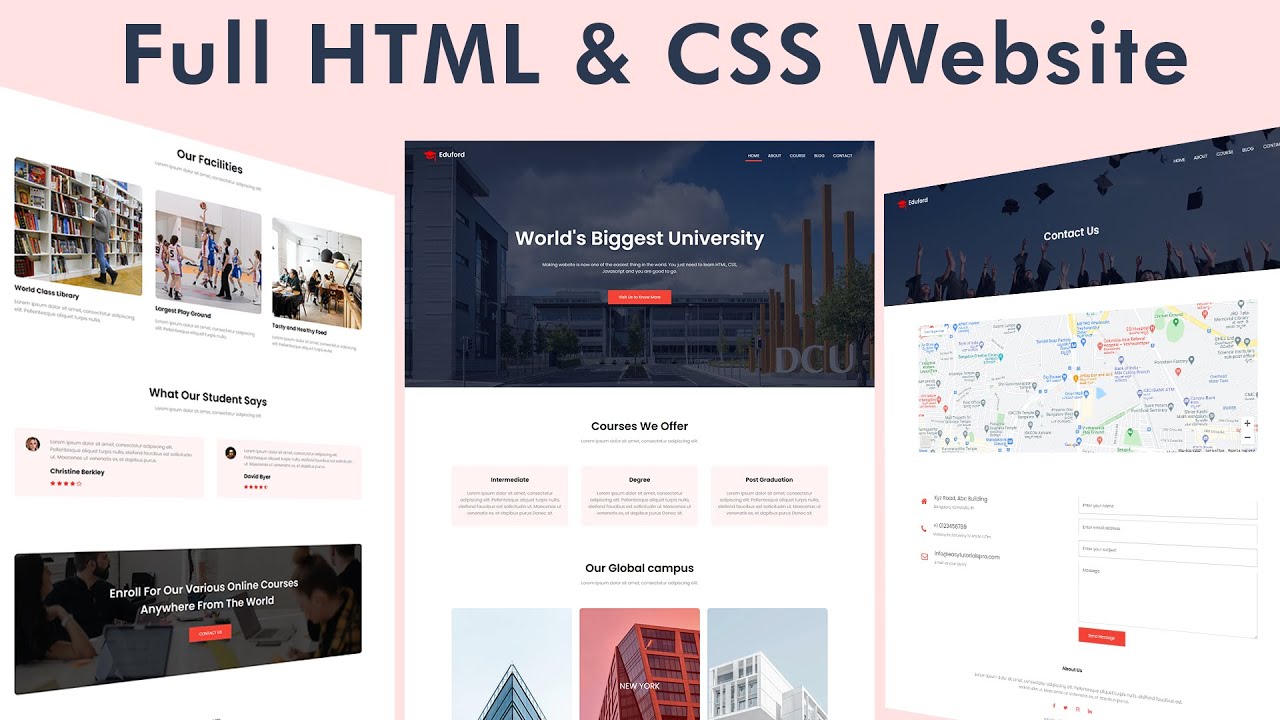 Detail Desain Web Keren Dengan Html Nomer 20