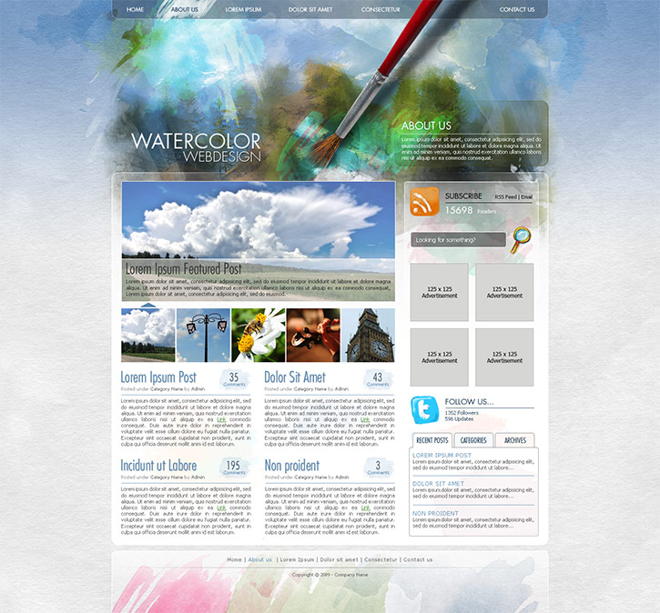 Detail Desain Web Photoshop Nomer 44