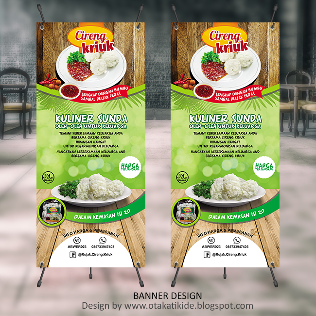 Detail Desain X Banner Makanan Nomer 49