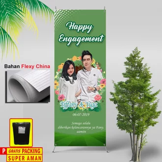 Detail Desain X Banner Wedding Nomer 38