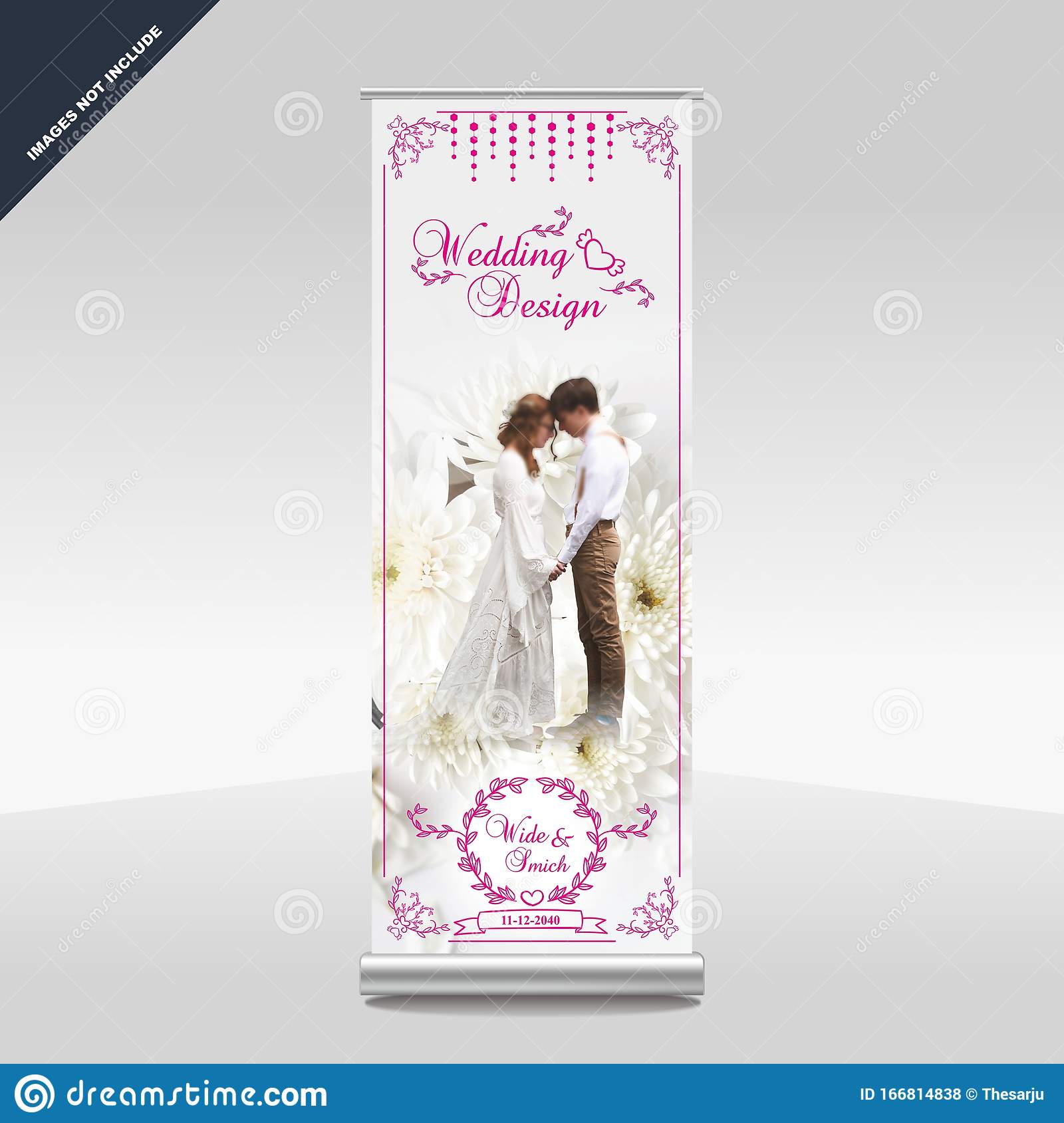 Detail Desain X Banner Wedding Nomer 6