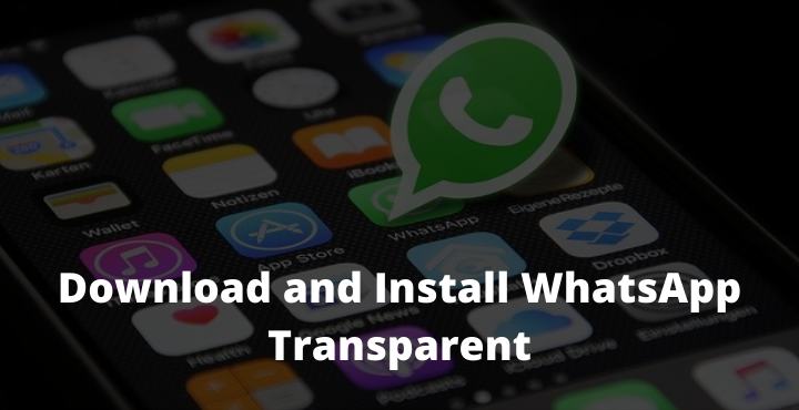 Detail Descargar Whatsapp Transparente Nomer 32