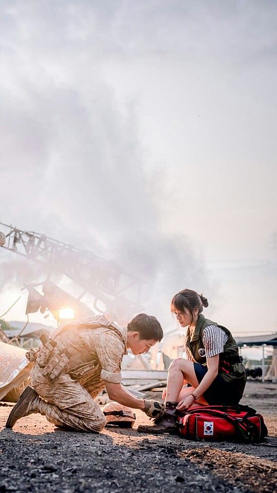 Detail Descendants Of The Sun Wallpaper Iphone Nomer 4