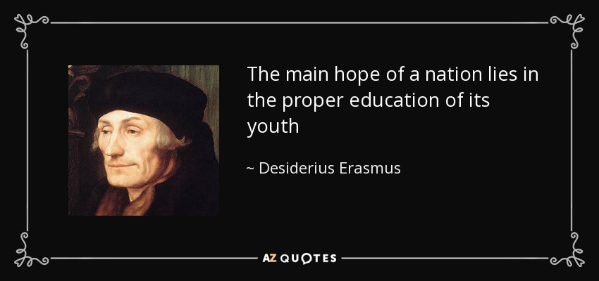 Detail Desiderius Erasmus Roterodamus Quotes Nomer 6