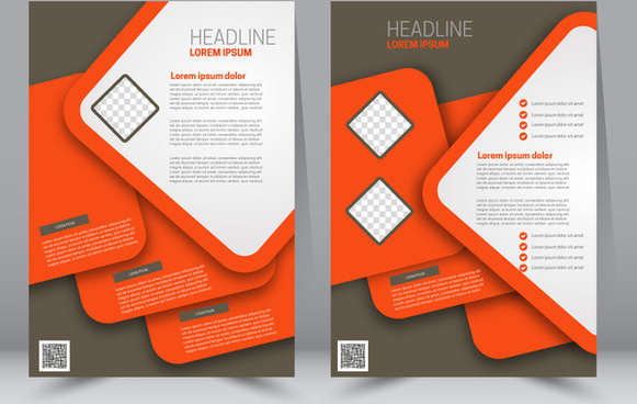 Detail Design Background Brosur Nomer 21