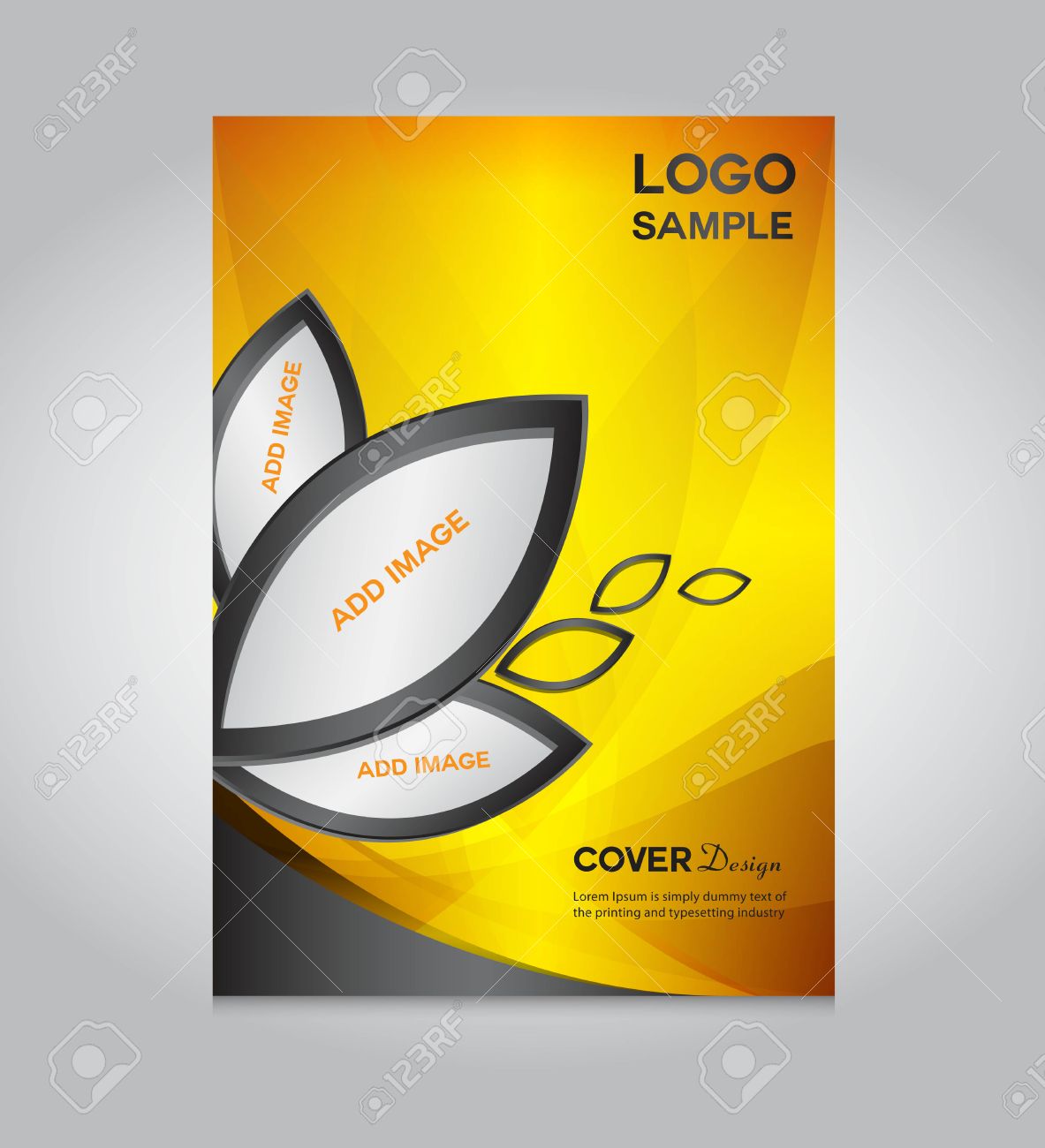 Detail Design Background Cover Nomer 45