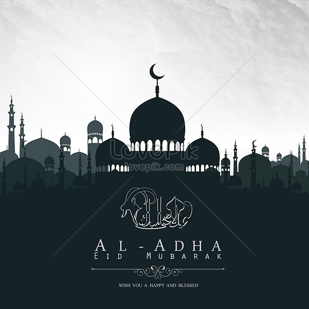 Detail Design Background Idul Adha Nomer 19