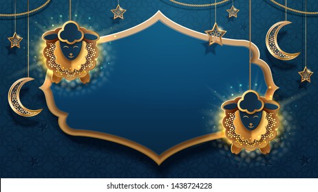 Detail Design Background Idul Adha Nomer 3