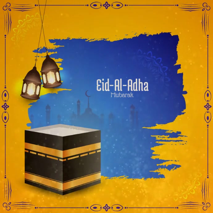 Detail Design Background Idul Adha Nomer 21