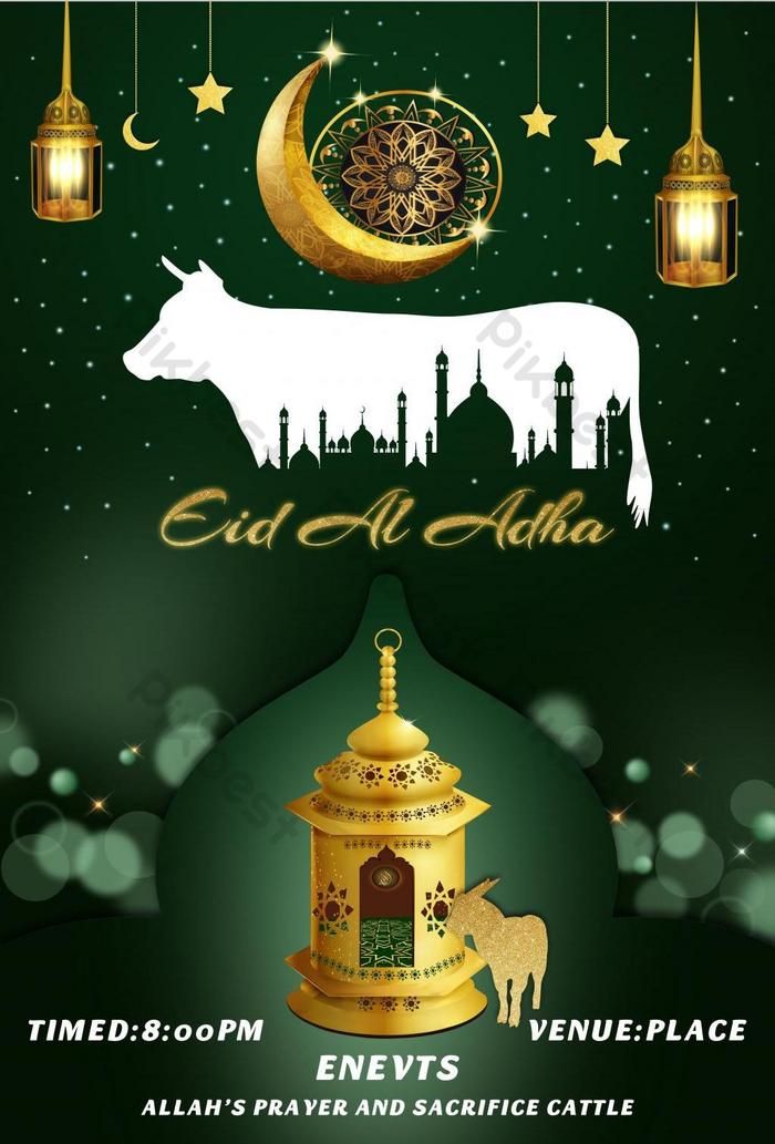 Detail Design Background Idul Adha Nomer 25