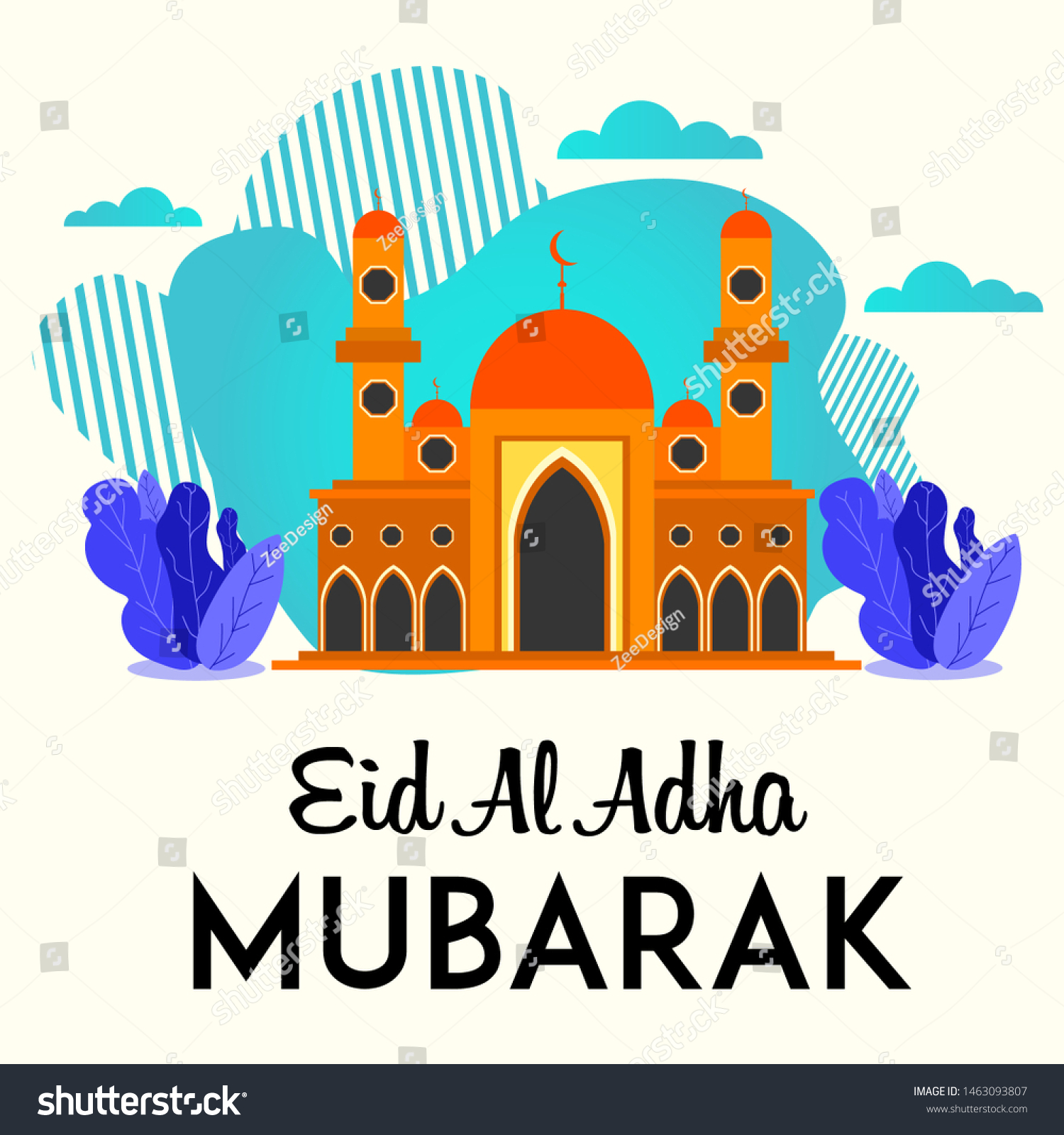 Detail Design Background Idul Adha Nomer 7