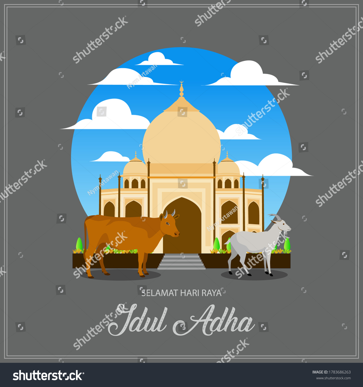 Detail Design Background Idul Adha Nomer 9