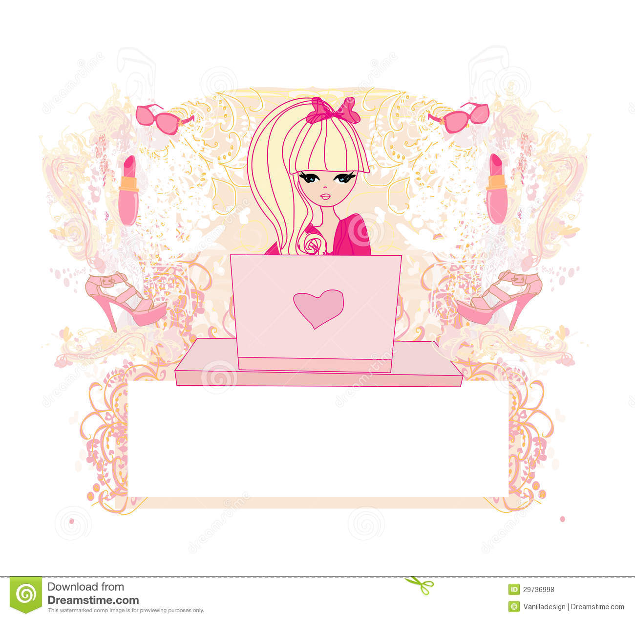 Detail Design Background Logo Olshop Nomer 12