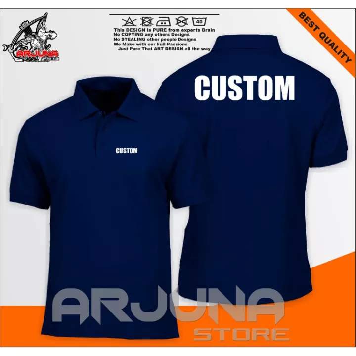 Detail Design Baju Polo Nomer 6