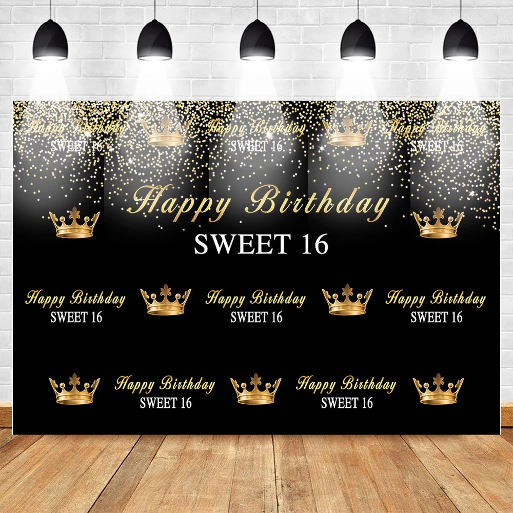 Detail Design Banner Sweet Seventeen Nomer 53