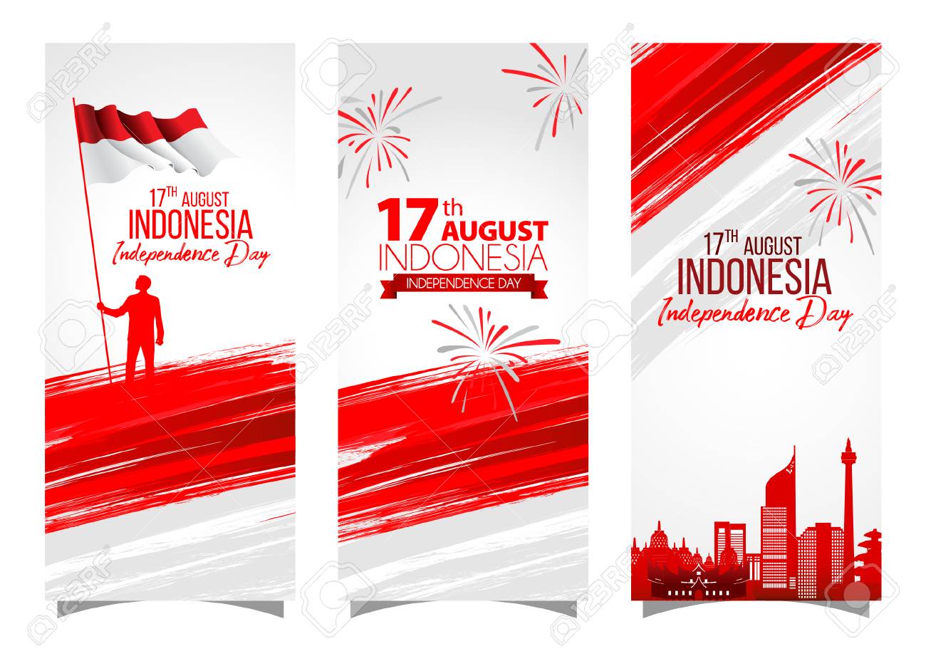Detail Design Bendera Indonesia Nomer 35