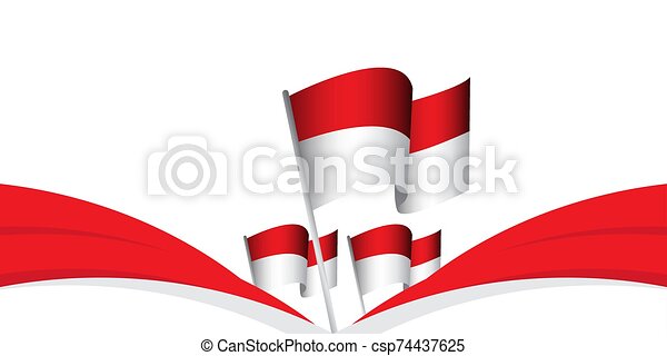 Detail Design Bendera Indonesia Nomer 47