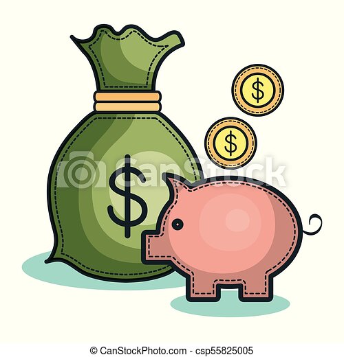 Detail Design Gambar Piggy Bank Nomer 29