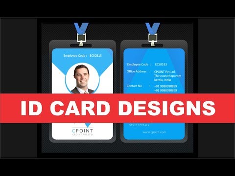 Detail Design Id Card Corel Nomer 26