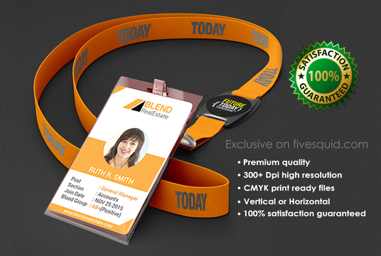 Detail Design Id Card Corel Nomer 35