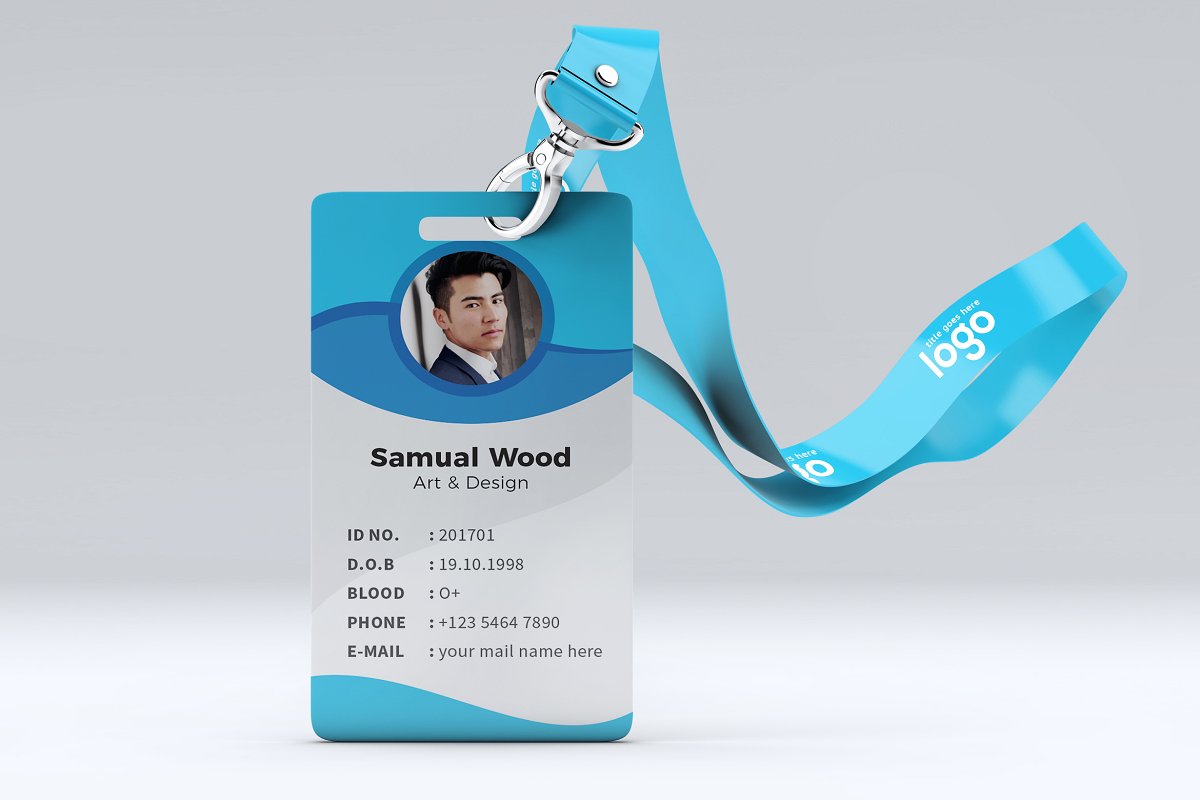 Detail Design Id Card Keren Nomer 50