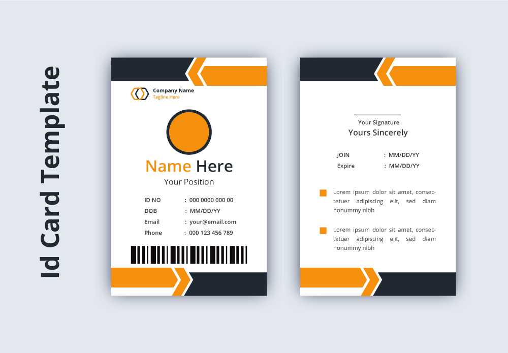 Detail Design Id Card Png Nomer 47