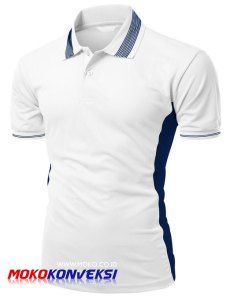 Detail Design Kaos Polos Putih Nomer 35