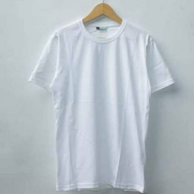 Detail Design Kaos Polos Putih Nomer 43