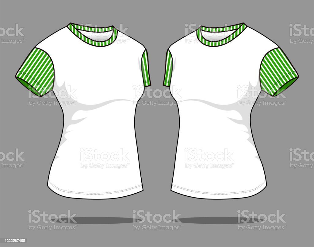 Detail Design Kaos Wanita Nomer 32