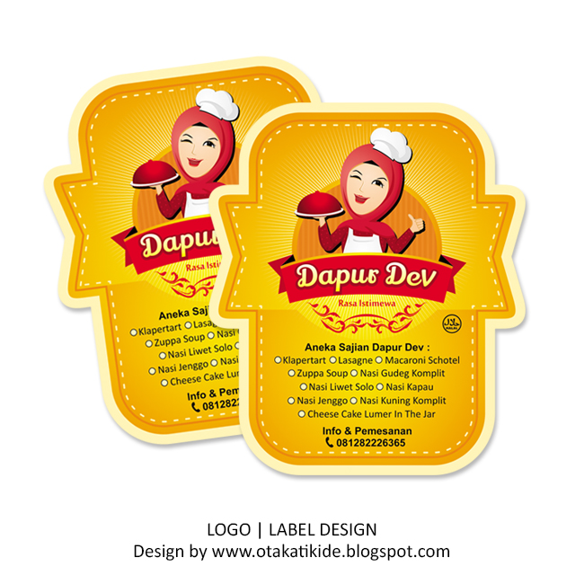Detail Design Label Makanan Nomer 16