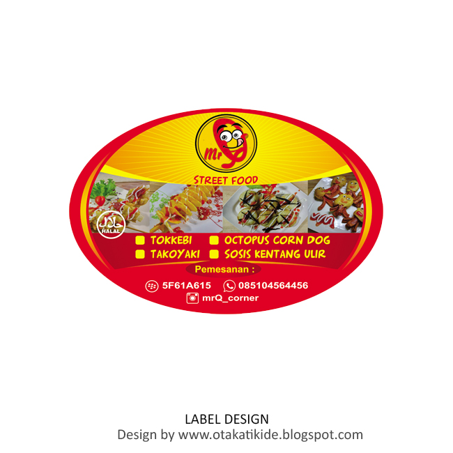 Detail Design Label Makanan Nomer 30