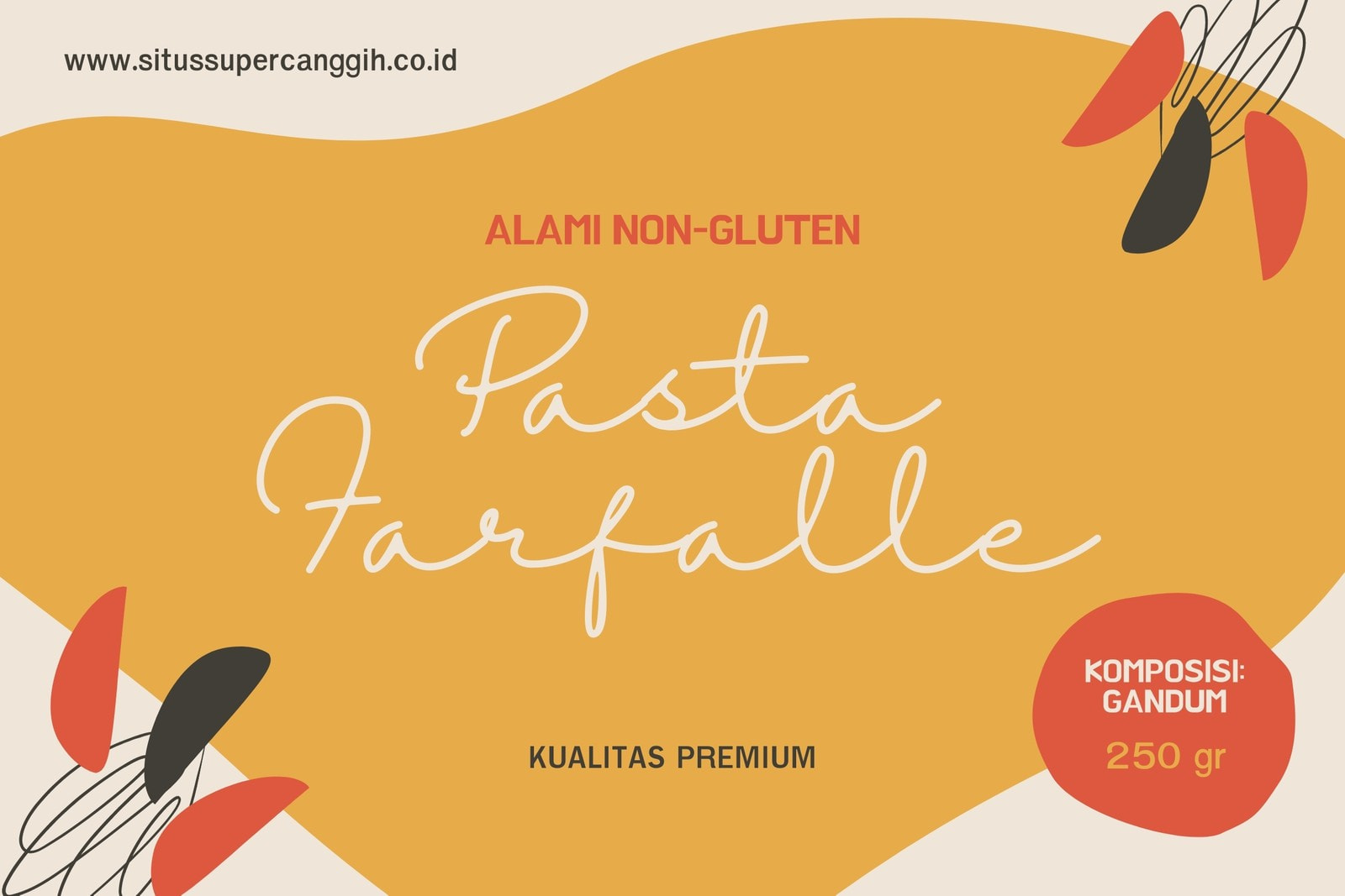Detail Design Label Makanan Nomer 36