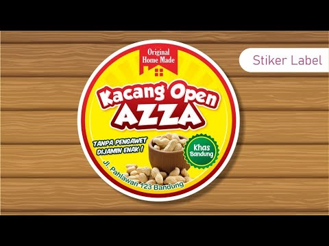 Detail Design Label Makanan Nomer 37