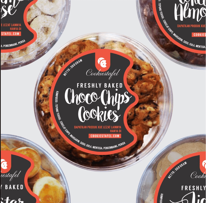 Detail Design Label Makanan Nomer 38