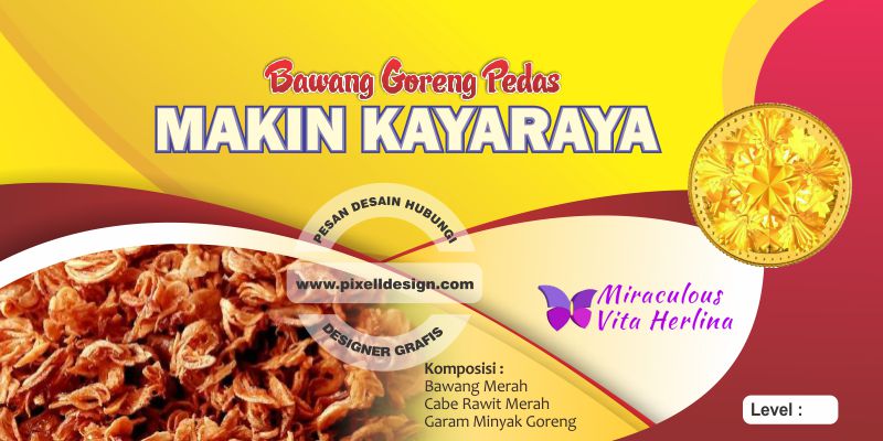 Detail Design Label Makanan Nomer 39