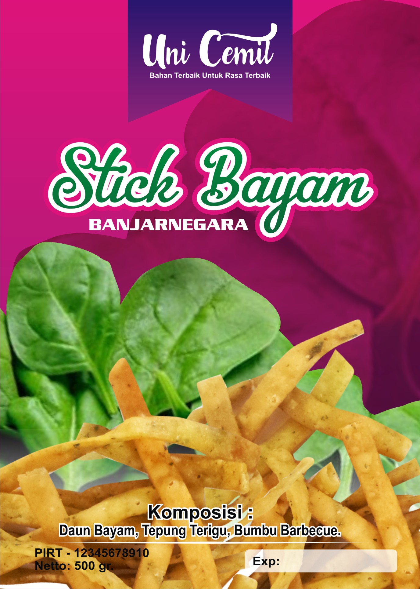 Detail Design Label Makanan Nomer 50