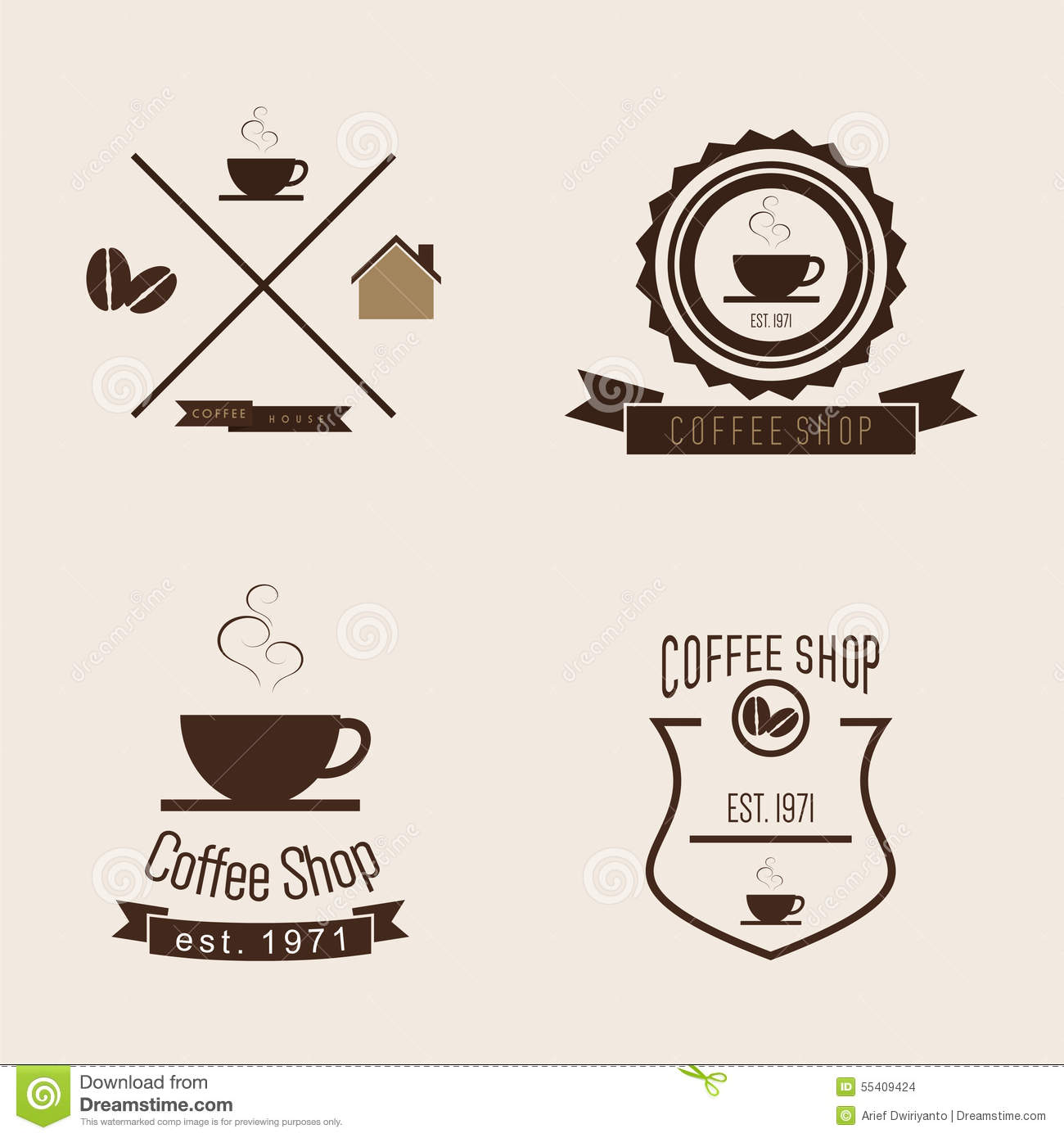 Detail Design Logo Coffee Nomer 22