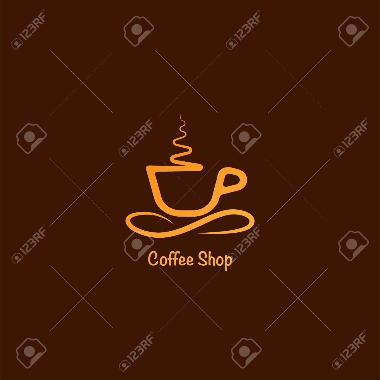 Detail Design Logo Coffee Shop Nomer 46