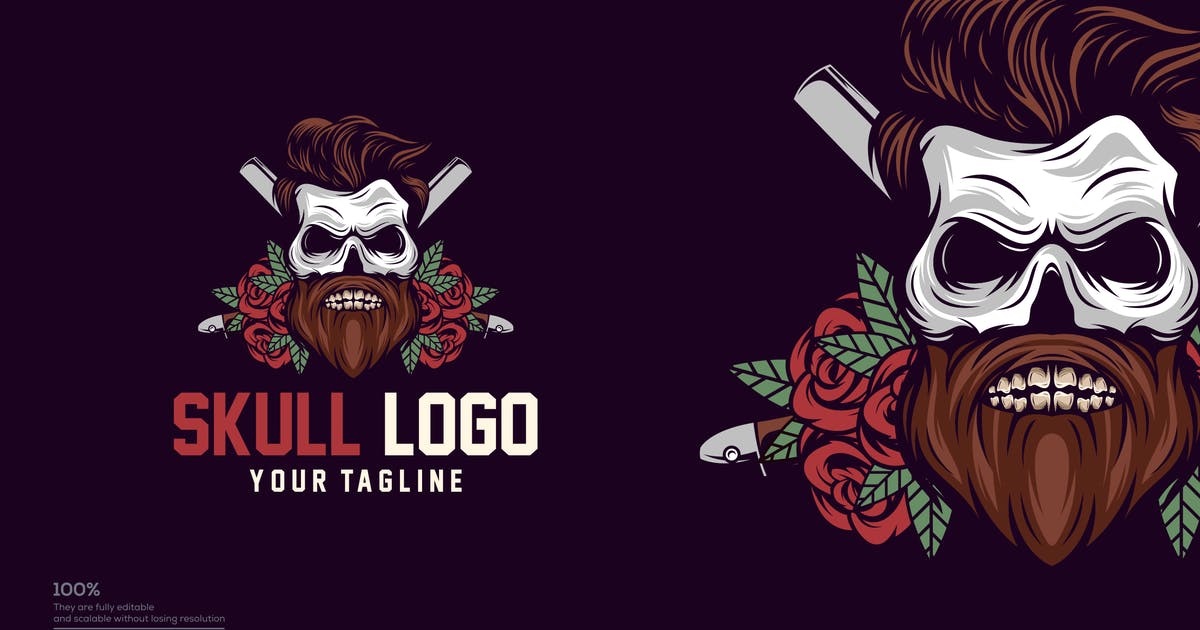 Detail Design Logo Distro Nomer 40