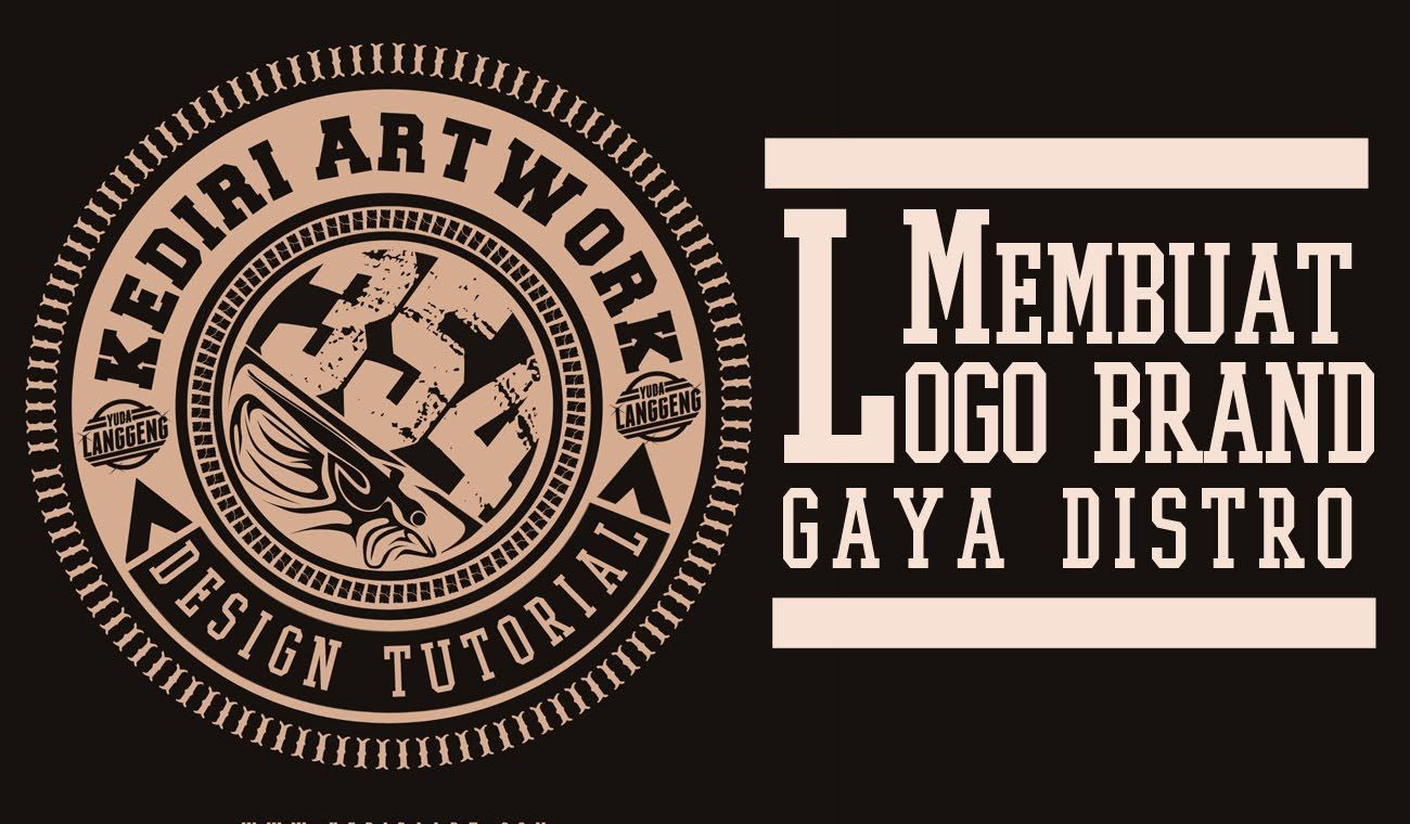 Detail Design Logo Distro Nomer 8