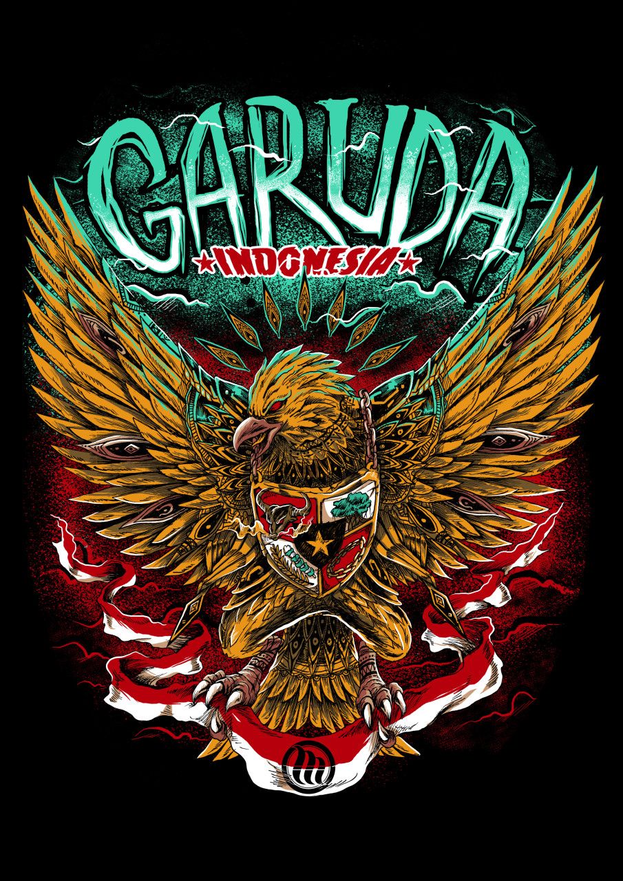 Detail Design Logo Garuda Nomer 31
