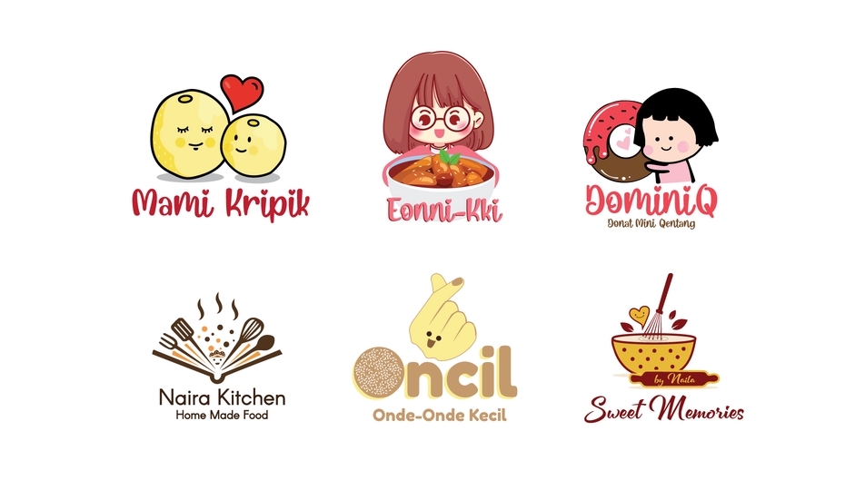 Detail Design Logo Makanan Unik Nomer 19