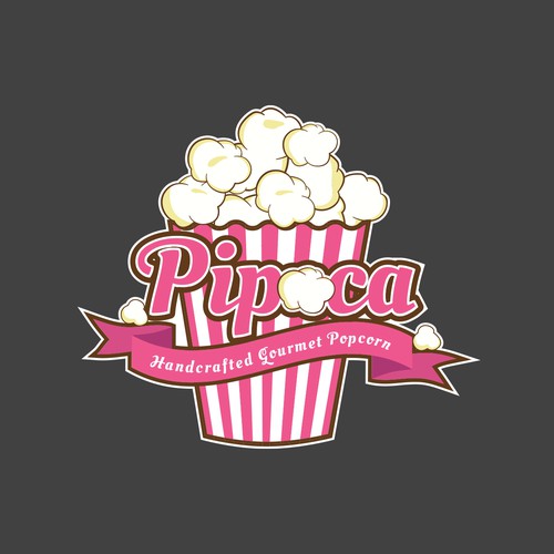 Detail Design Logo Popcorn Nomer 2