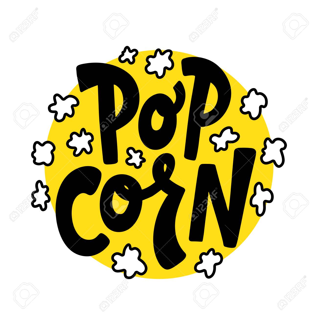 Detail Design Logo Popcorn Nomer 50